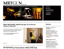 Tablet Screenshot of marta-galan.com